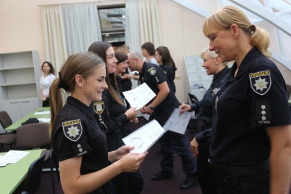 Sumy Police Officers Participate in Training Supported by Medair