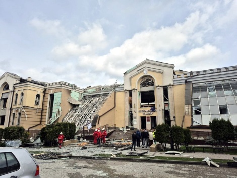 Tragic Palm Sunday Attack on Sumy: Our Congress Center Severely Damaged