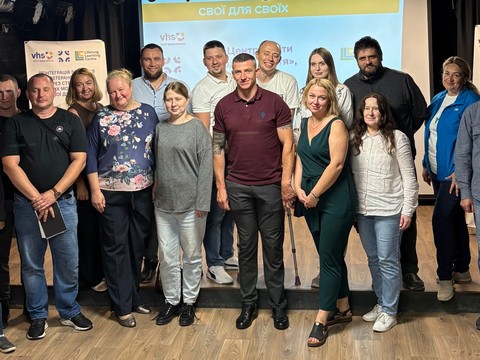 The “Peers for Peers” Veteran Reintegration Project Concludes in Sumy